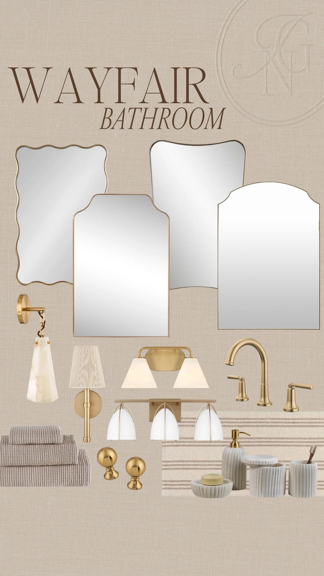 If I was remodeling my bathroom today… these would be my picks ✨🤎
All from @Wayfair & all easy doable upgrades that are giving luxe. #ad

#wayfair #wayfairfinds #wayfairpartner #bathroom #bathroommirror #bathroomvanity #bathroomlighting #bathroomdecor #reno 

#LTKSeasonal #LTKHome #LTKSaleAlert