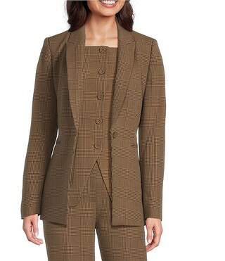 Alex Marie Liza Anywhere, Everywhere Coordinating Peak Lapel Plaid Blazer | Dillard's | Dillard's
