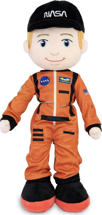 Playtime by Eimmie - 14” Howie NASA Doll - Soft Baby Doll - Plush Rag Dolls for 2 Year Old Girl... | Amazon (US)