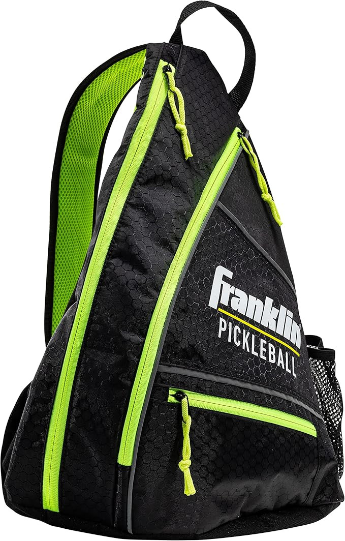 Franklin Sports Sling Bag Backpack for Pickleball Gear + Equipment - Holds Paddles, Balls + Acces... | Amazon (US)