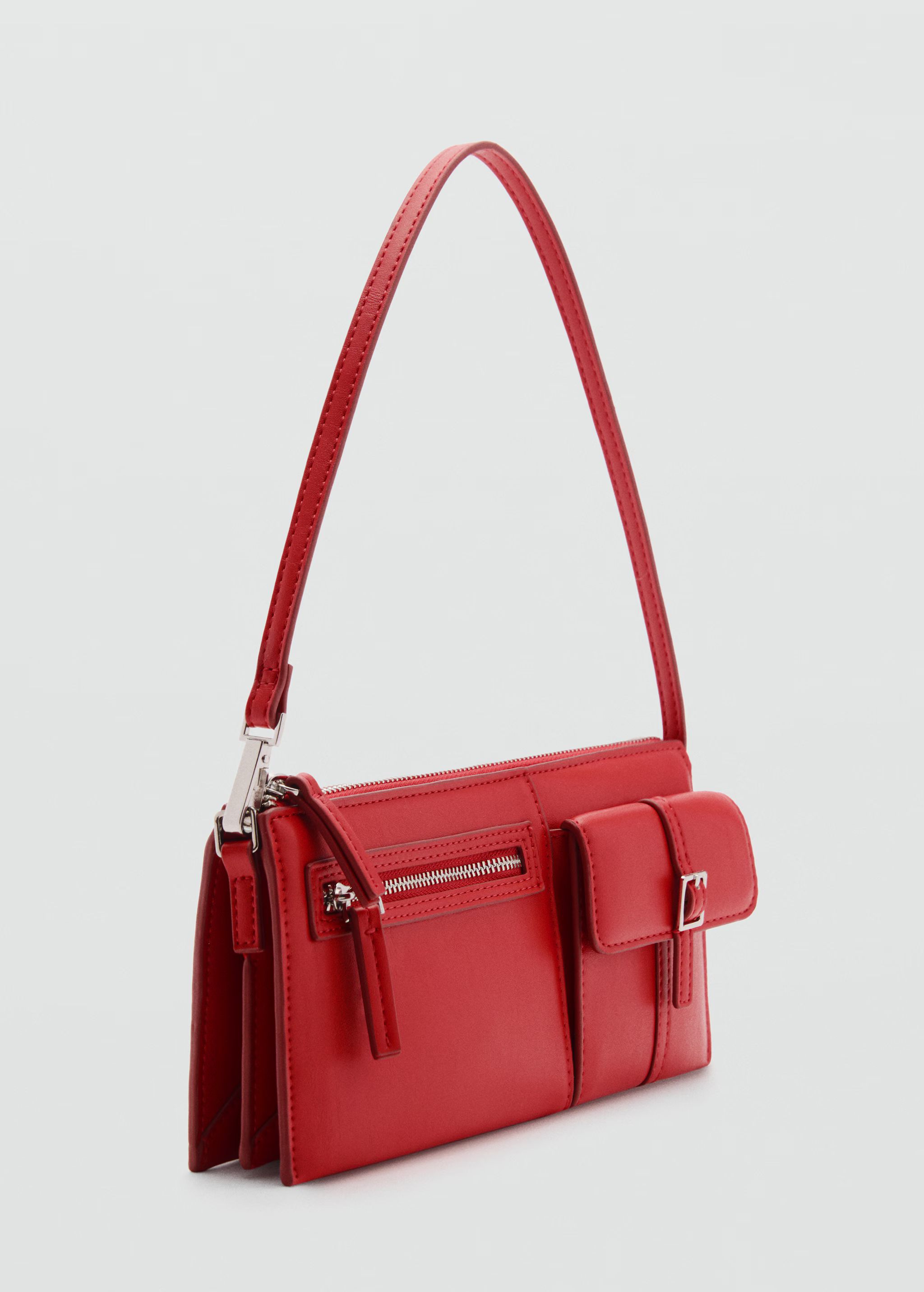 Shoulder bag with pockets | MANGO (US)