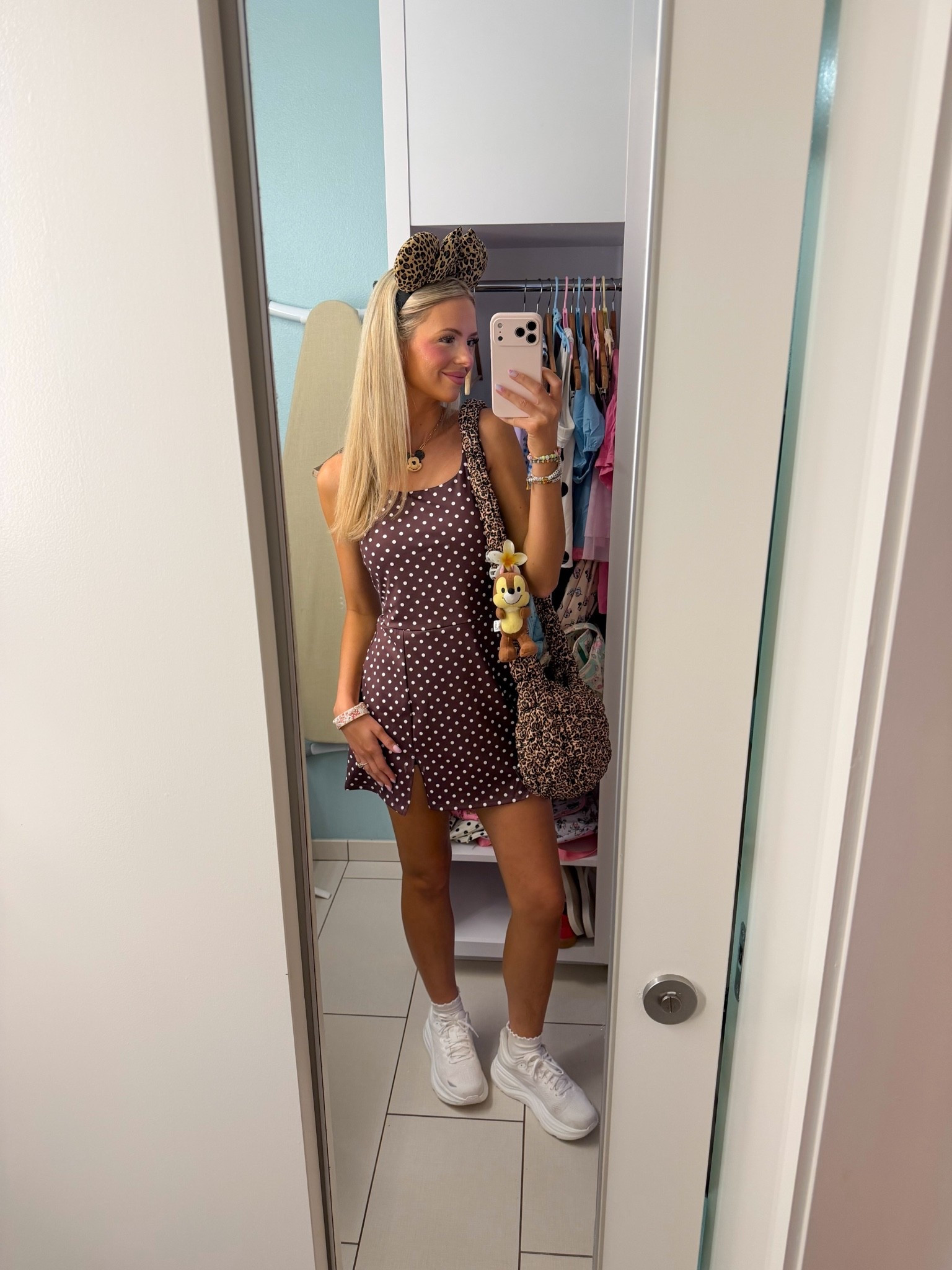 Polka Dot/Cheetah Disney outfit🤎✨