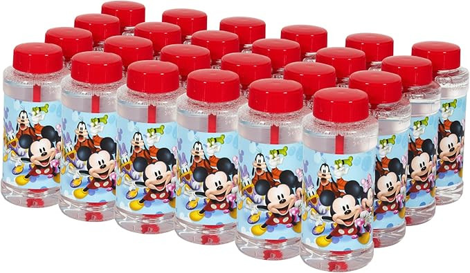 Mickey Mouse 4-Ounce Bubbles Party Toy with Wand (Pack of 24) | Amazon (US)