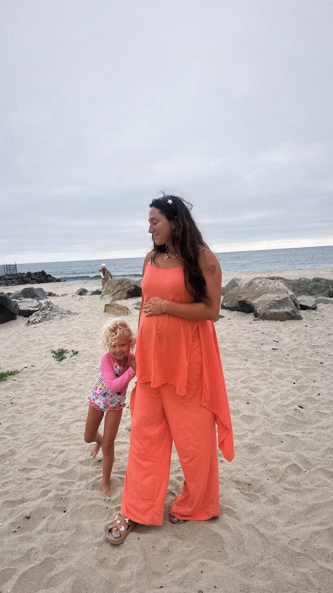 Best beach fit 🧡 

#LTKFamily #LTKSwim #LTKTravel