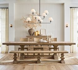 Banks Extendable Dining Table (76"-128") | Pottery Barn (US)