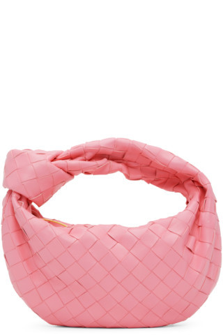 Bottega Veneta - Pink Mini Jodie Bag | SSENSE