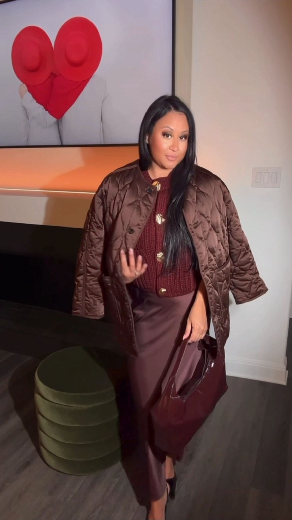 Monochromatic - brown & burgundy look 
Everything from Zara! 🤎♥️

Would you wear this look?

#LTKMidsize #LTKFindsUnder50 #LTKWorkwear