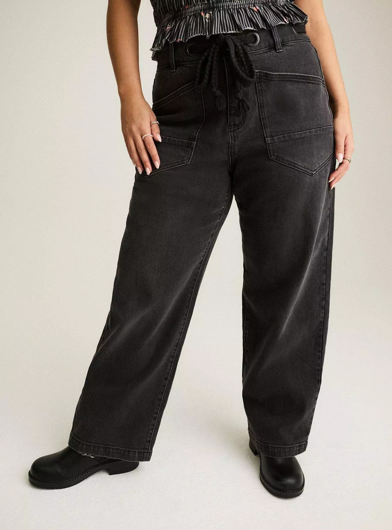 Festi High-Rise Straight Jean | Torrid (US & Canada)