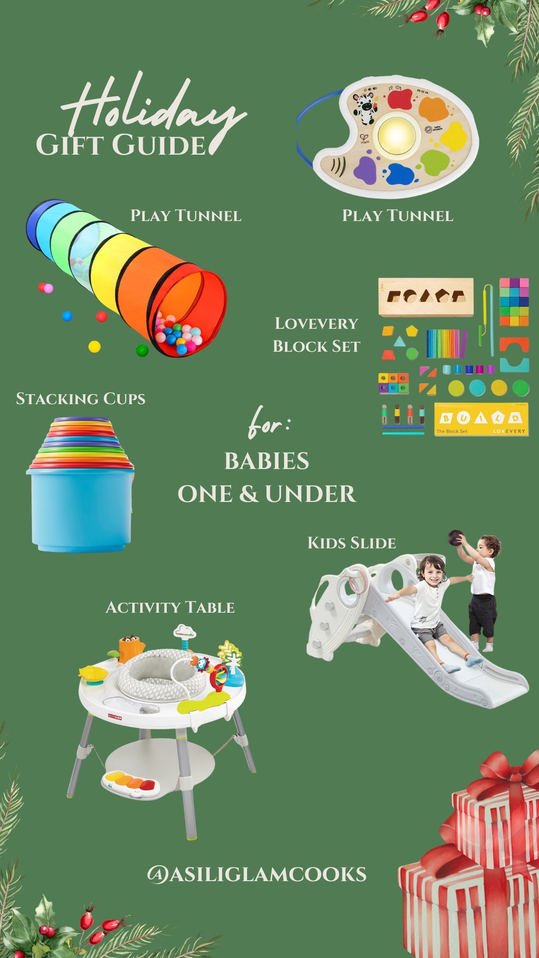 My 2024 Holiday Gift Guides are LIVE! Featuring gifts for every person in your life - including the babies 👶🍼

Gift Guide, Holiday Shopping 


#LTKGiftGuide #LTKHoliday #LTKSeasonal