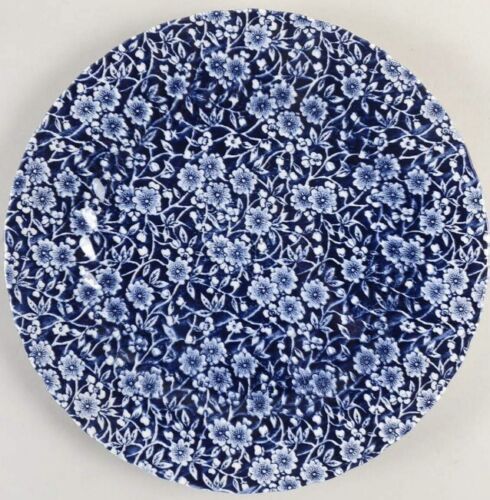 Set of 4–Royal Wessex Churchill China England CALICO BLUE Dinner Plates 10” New  | eBay | eBay US