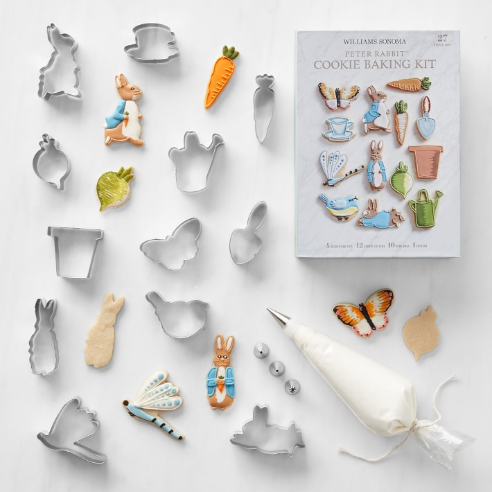 Peter Rabbit™ Cookie Baking Kit, Set of 28 | Williams-Sonoma