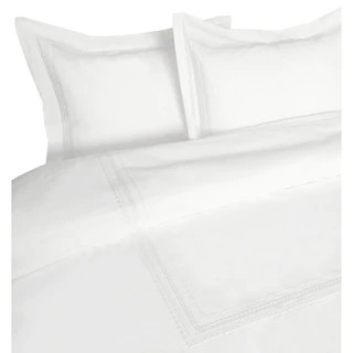 Embroidered Percale Crisp Cotton Winslier Duvet Set | Bed Bath & Beyond