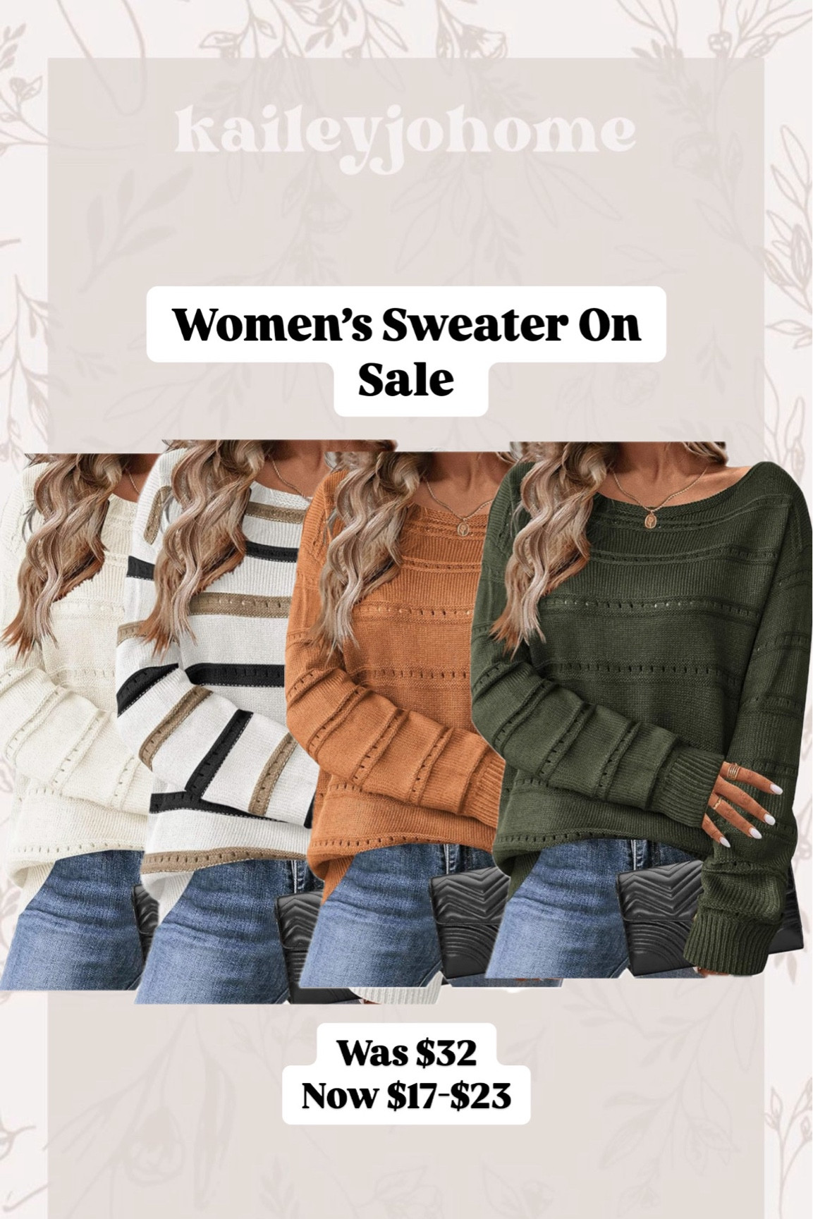 Women’s sweater on sale on Amazon 

#LTKGiftGuide #LTKSaleAlert #LTKMidsize