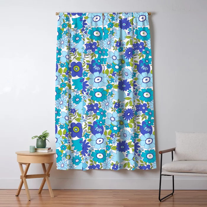 vintage 36 Blackout Curtain by kate gabrielle | Society6