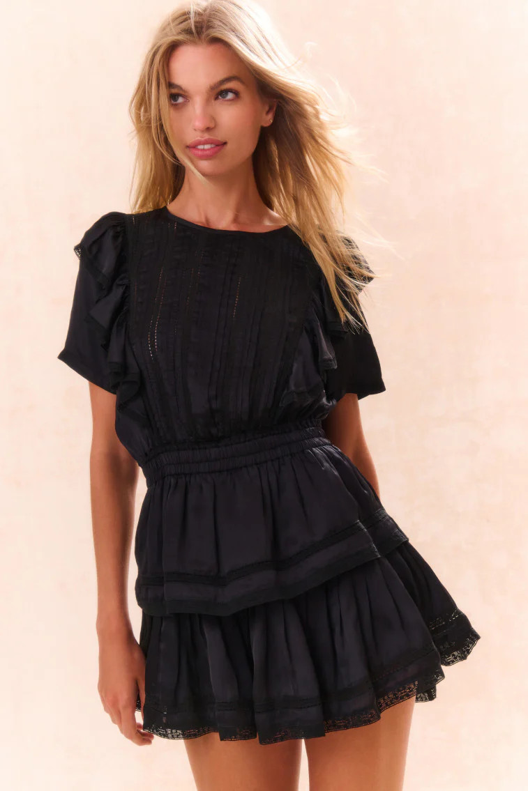 Natasha Cotton Ruffle Dress | LoveShackFancy