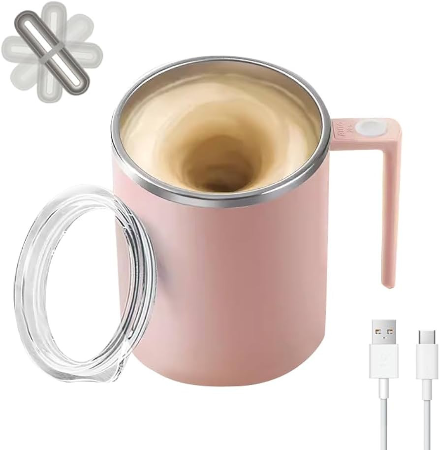 Electric Mixing Mug,Electric Stirring Coffee Mug,Coffee thermos, Coffee Mugs,Suitable for Coffee,... | Amazon (US)
