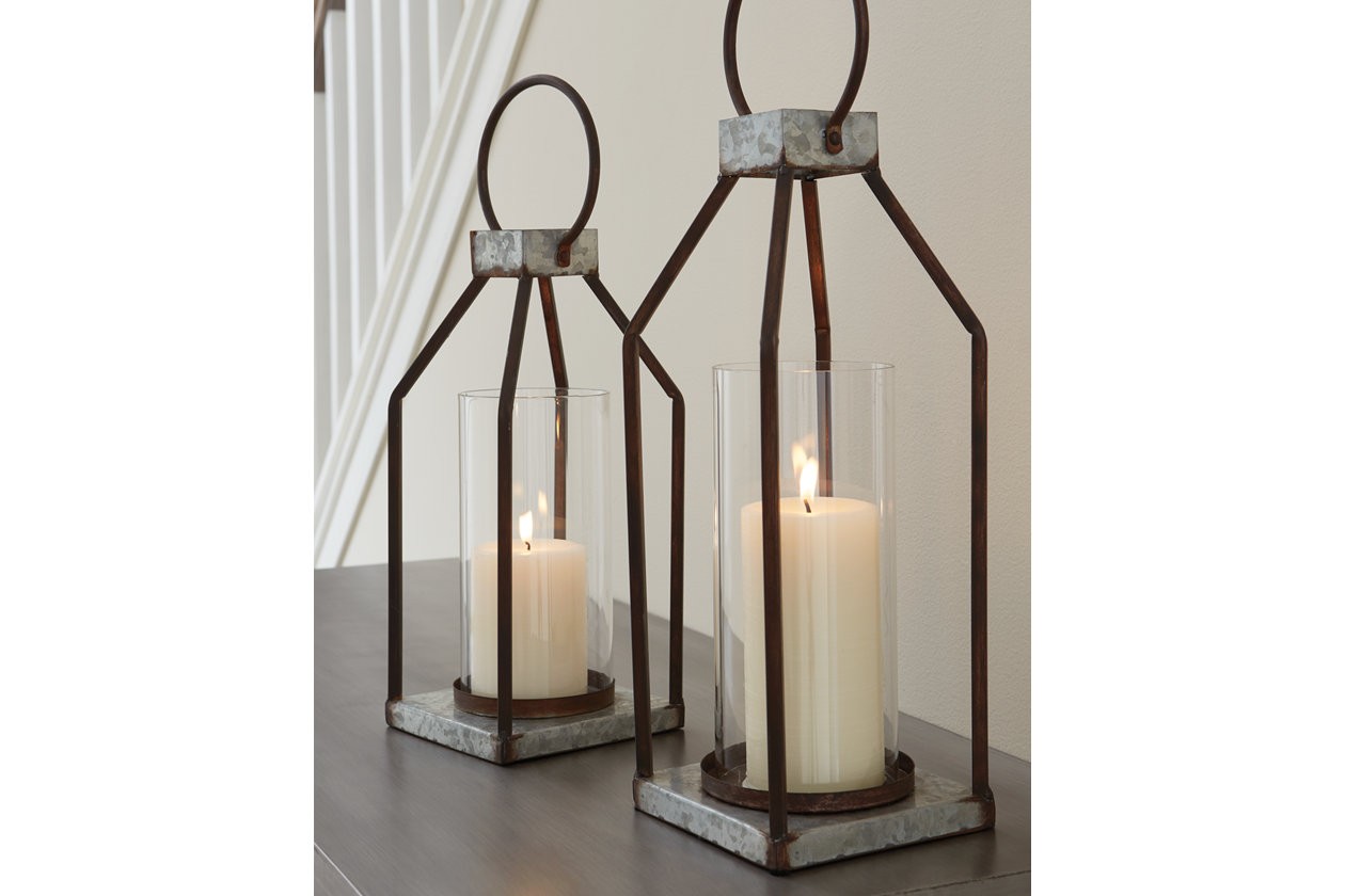 Diedrick Lantern (Set of 2) | Ashley Homestore