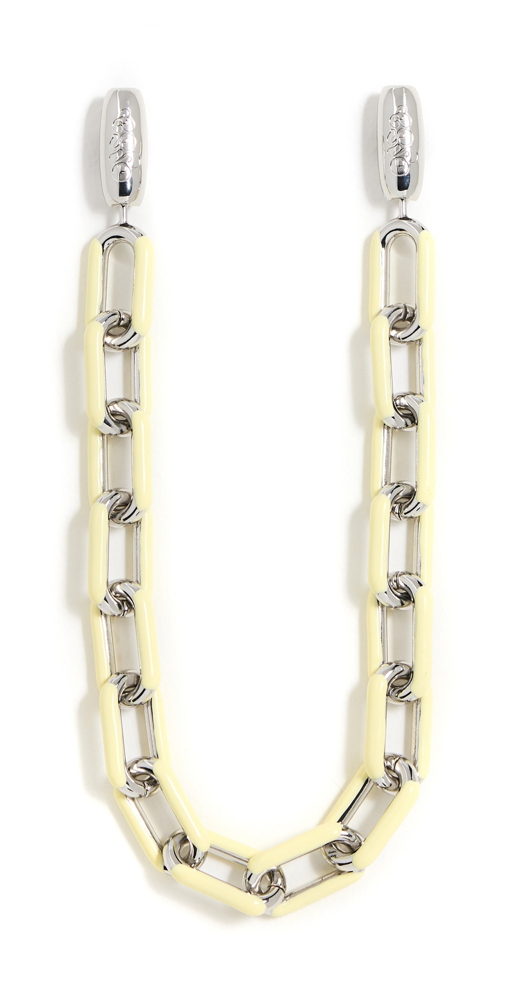 Ossa Mini Enamel Cable Chain Yellow Pear One Size | Shopbop
