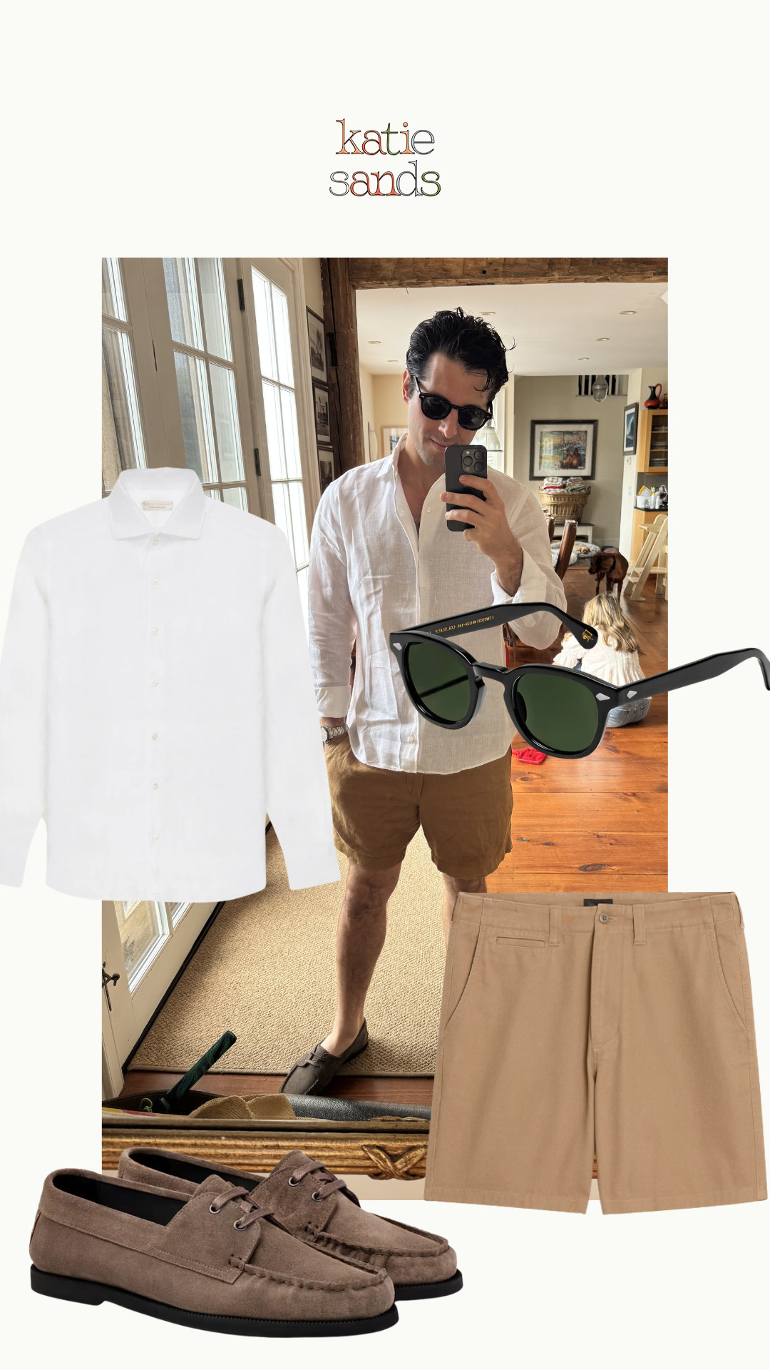 Brian's weekend look! His shirt is Luca Faloni, linking similar!

#LTKootd #LTKSeasonal #LTKMens