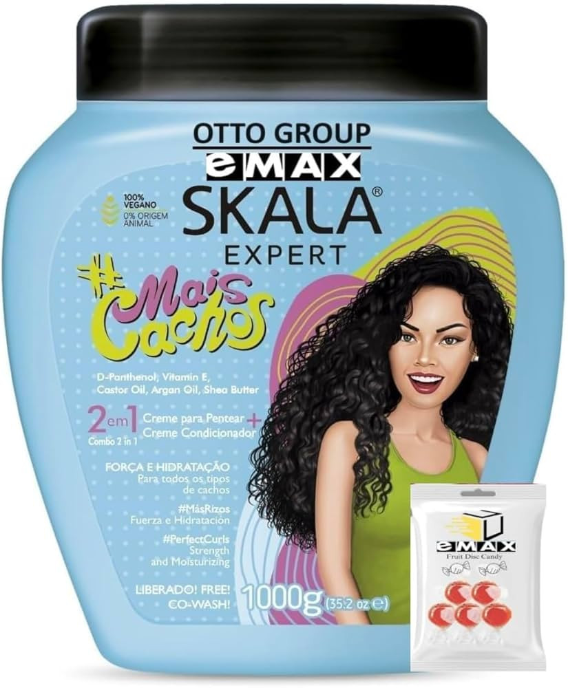 SKALA Hair Type 3ABC - More Curls Eliminate Anti Frizz, For Curly Hair 2 in 1 Conditioning Treatm... | Amazon (US)