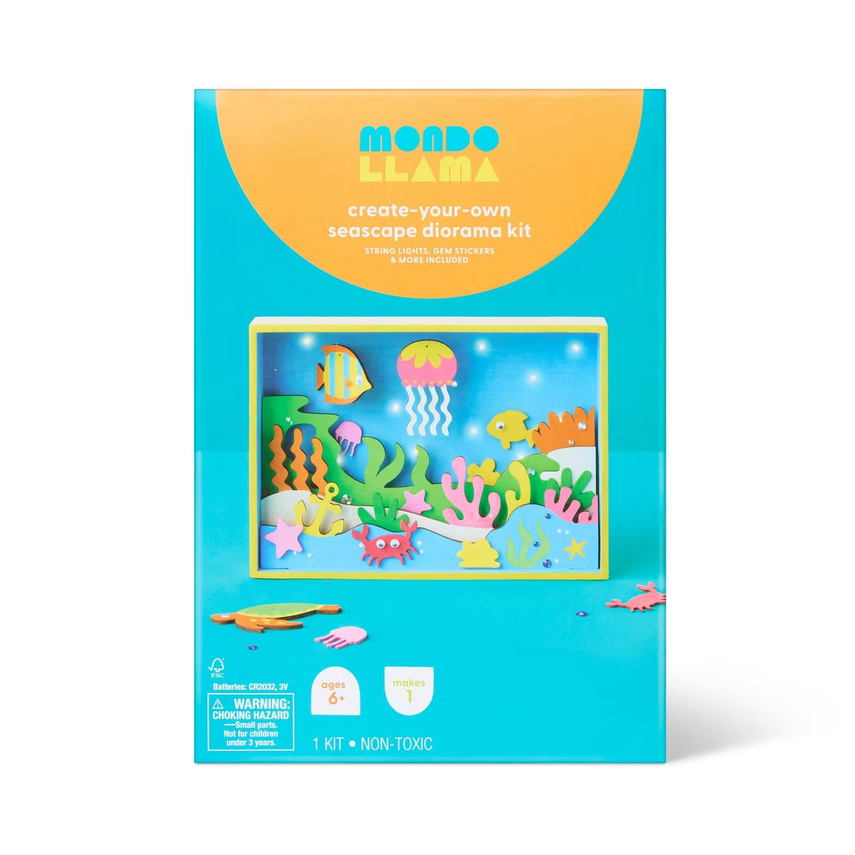 Ocean Lit Diarama Painting Craft Kit - Mondo Llama™ | Target