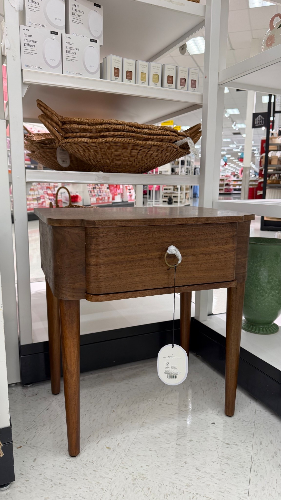 This wood nightstand from Target is such a good find 🤎 The warm wood tone, clean lines, and single drawer make it perfect for small spaces, bedrooms, or as an accent table in a living room or entryway. It has that modern–meets–vintage look that works with so many home styles, and the compact size makes it super versatile. #targetstyle #targethome #targetfinds #nightstand #accenttable #bedroomdecor #modernhome #woodfurniture #neutralhome #smallspaceideas #homedecorfinds #affordablehome #targetstyle #ltkhome #ltkunder200 #liketkit #homeinspo #cozyhome #homestyle 

 

#LTKdayinmylife #LTKHome #LTKFindsUnder100
