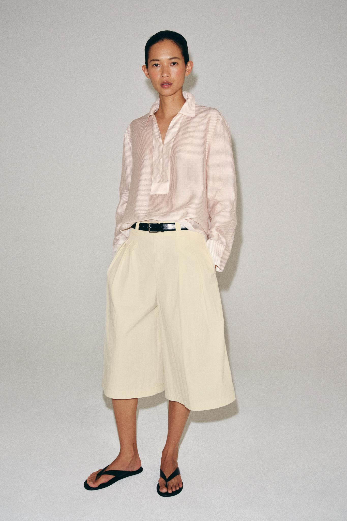 ZW COLLECTION STRIPED SHIRT | Zara US