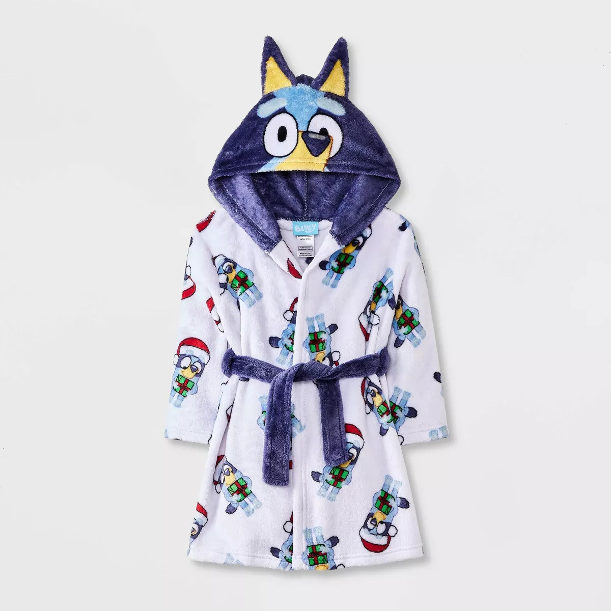 Toddler Boys' Bluey Robe Pajama - White | Target