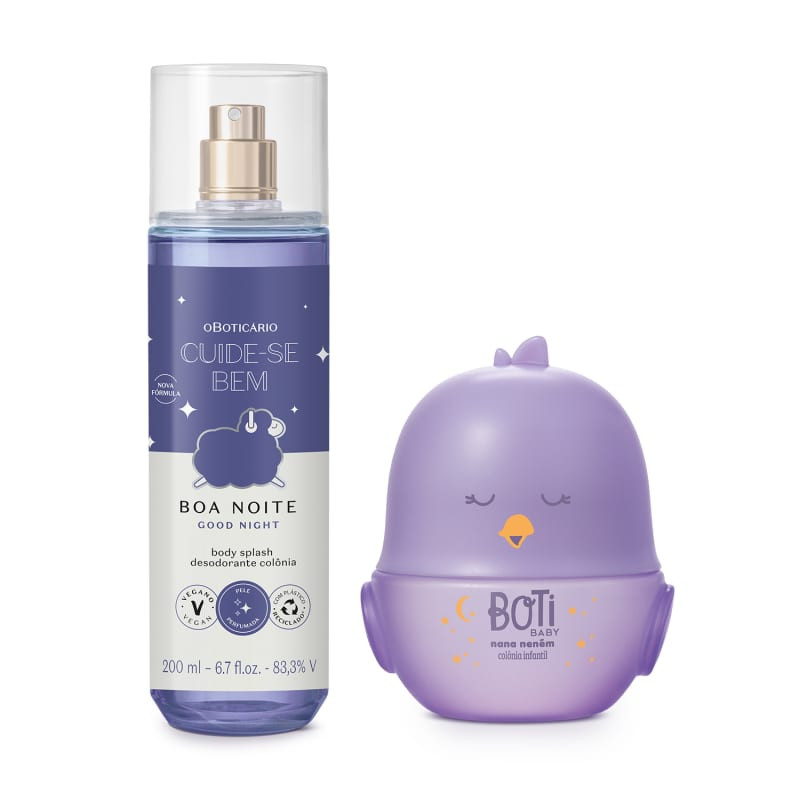 Combo Mãe e Bebê: Body Splash 200ml + Colônia Infantil 100ml | O Boticário | oBoticario (BR)