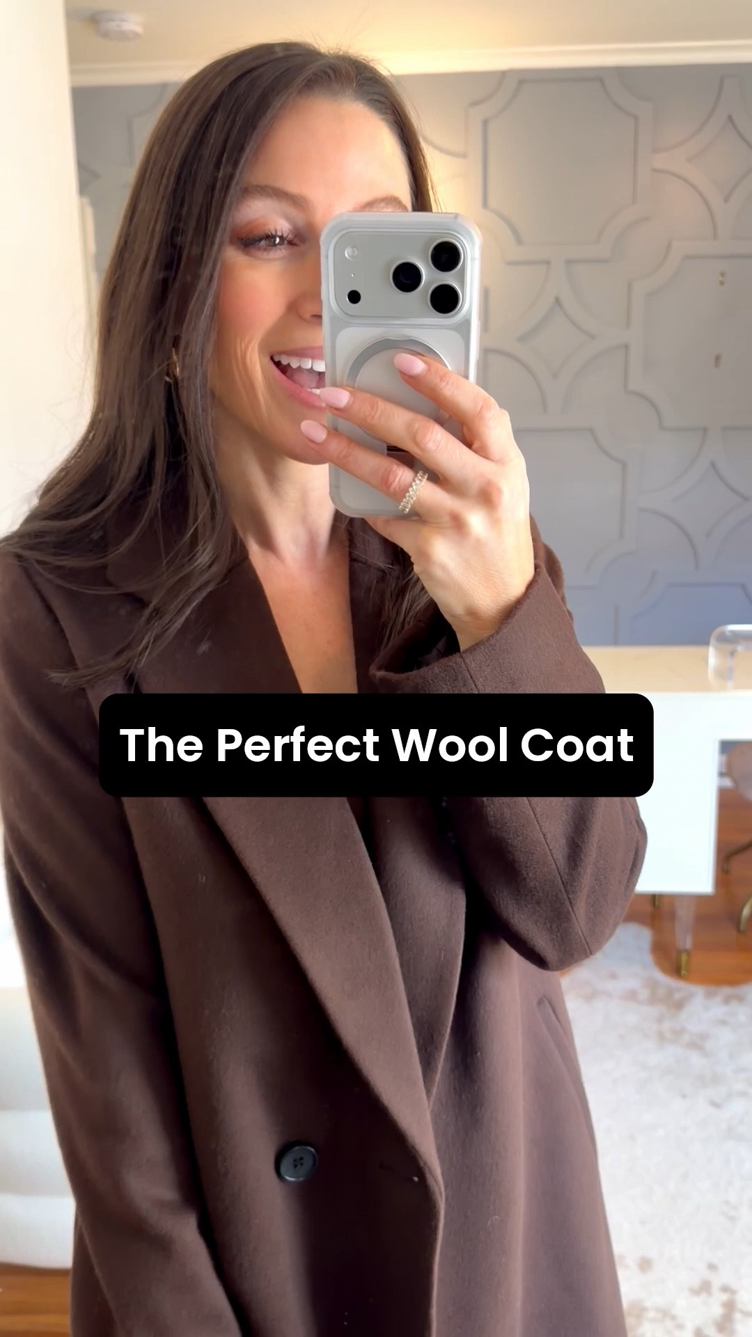 The PERFECT timeless wool coat! I’m in my true size small. 

@onequince #quincepartner

#LTKSeasonal #LTKStyleTip