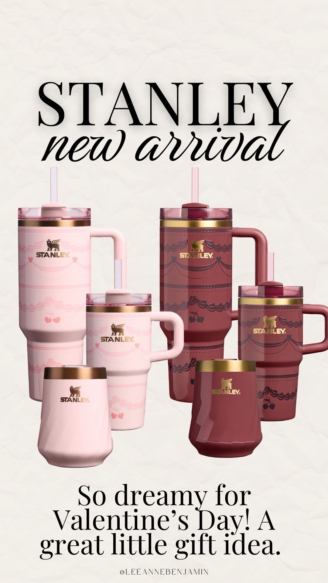 The dreamiest Valentine’s Day tumblers from Stanley!

#LTKFindsUnder50 #LTKSaleAlert #LTKootd