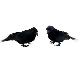 5.5" Black Halloween Crows by Ashland®, 2ct. | Michaels | Michaels Stores