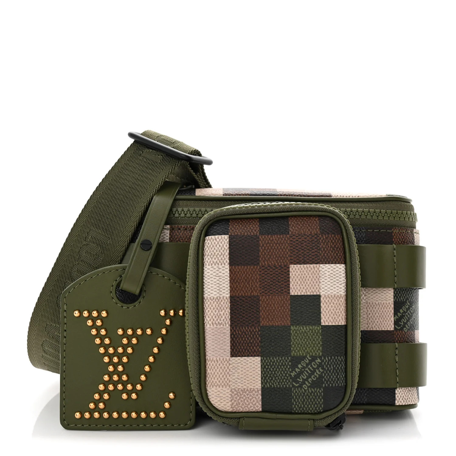 Louis Vuitton Damoflage LV Trail Wearable Wallet Green 1880768 | FASHIONPHILE (US)