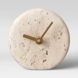 4" x 4" Decorative Fall Edit Desk Clock - Threshold™ | Target
