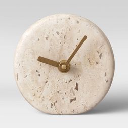 4&#34; x 4&#34; Decorative Fall Edit Desk Clock - Threshold&#8482; | Target