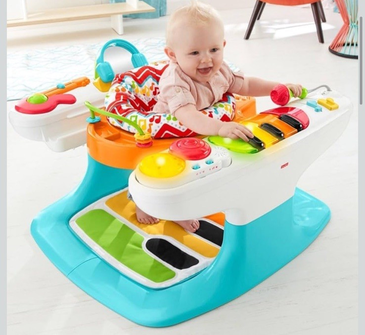 Fisher-Price 4-in-1 Step 'n Play Piano Multiuse With Or Without Chair VHTF Works | eBay US
