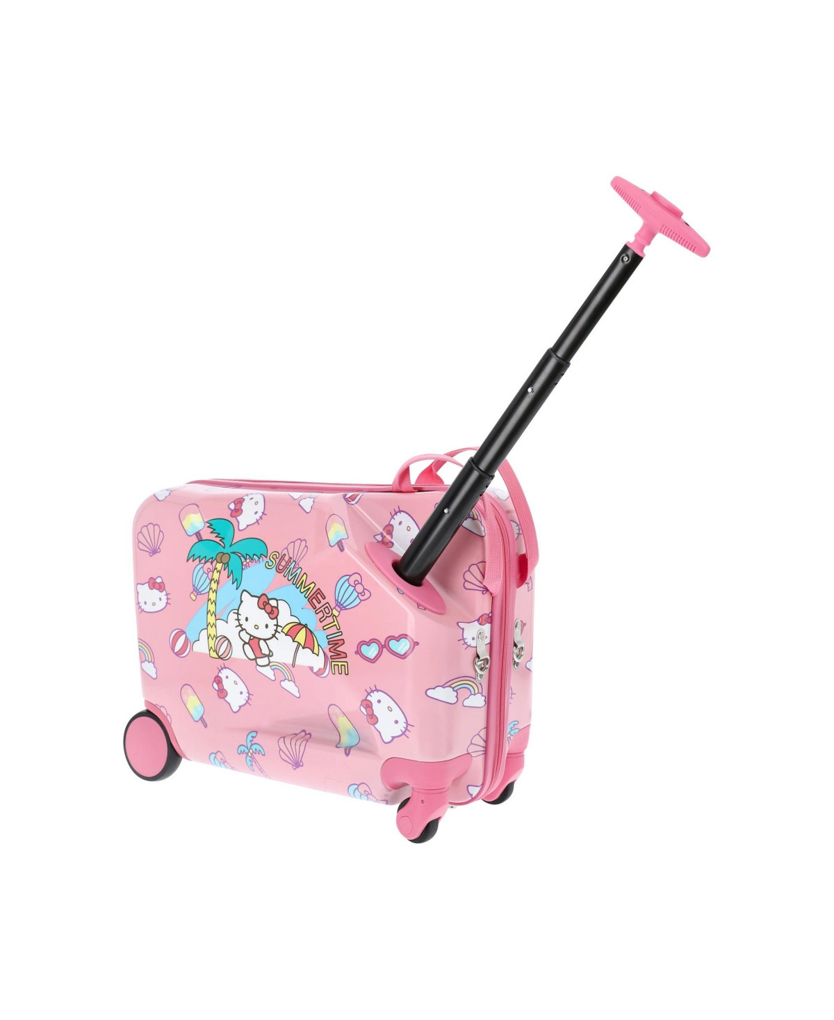 Hello Kitty Ful Ride-on Luggage Summer Time Kids 14.5" luggage - Pink | Macy's