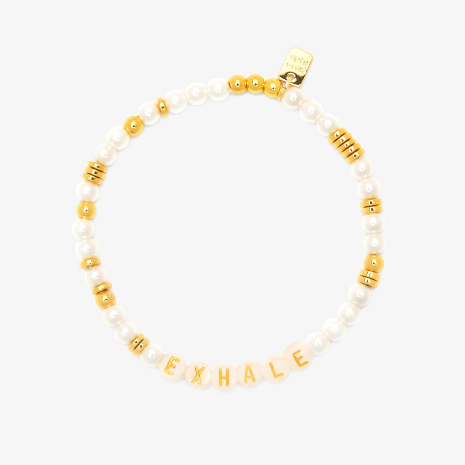 Mental Health Awareness Exhale Bead Stretch Bracelet | Pura Vida Bracelets