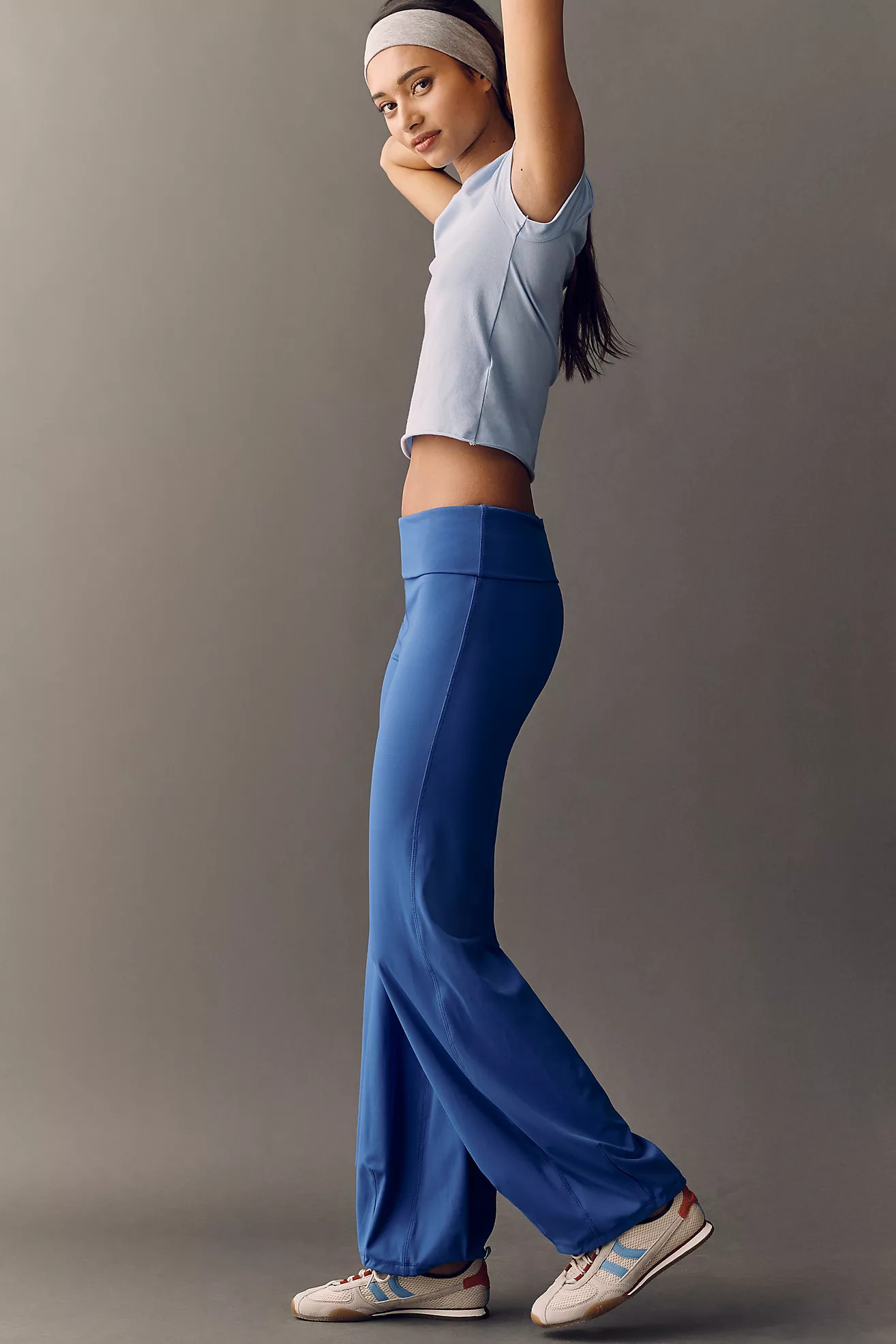 Daily Practice Waypoint Foldover Bubble Pants | Anthropologie (US)