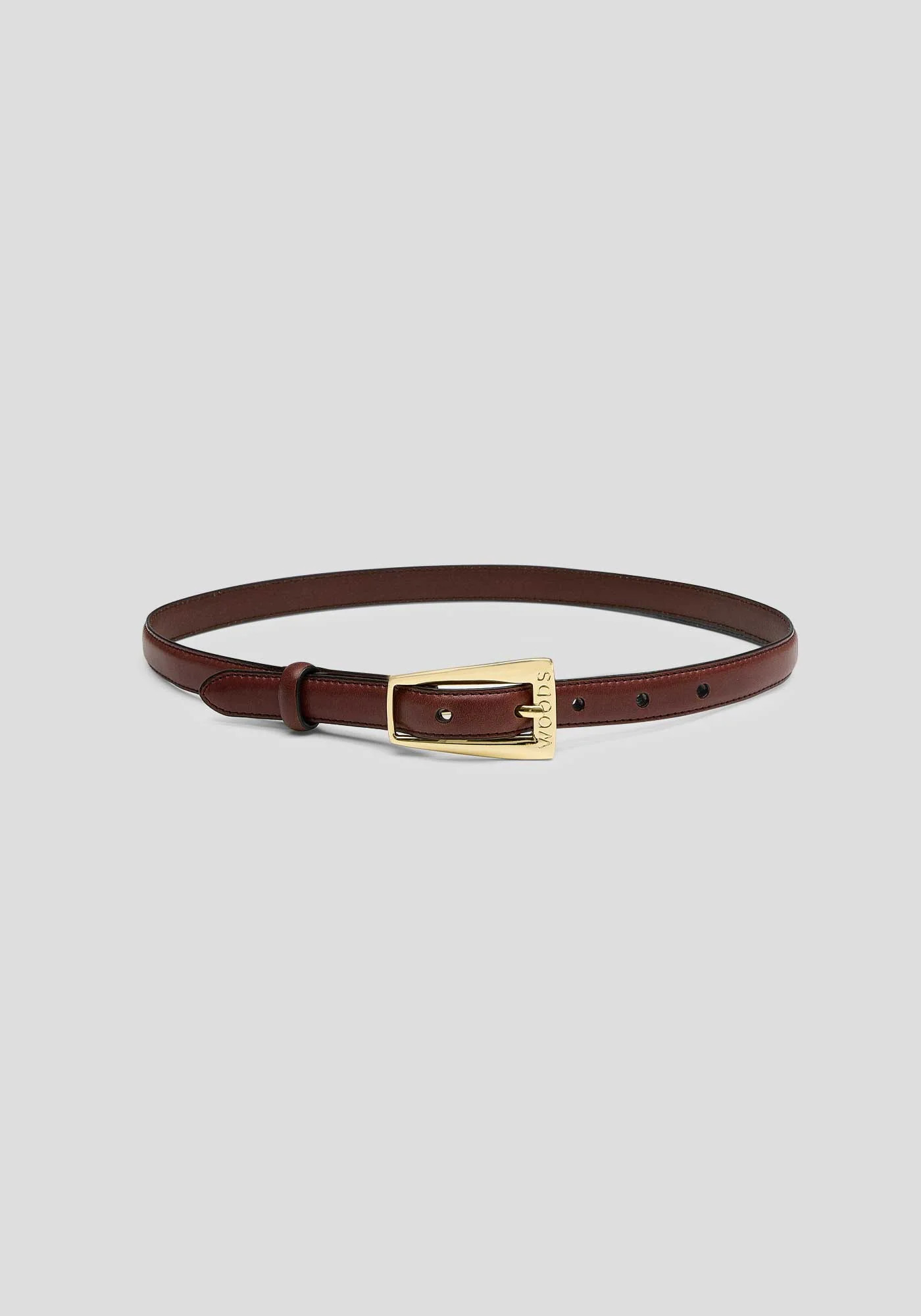 Calvin Belt IN BROWN, GOLD | ACCESSORIES | VIKTORIA & WOODS - Viktoria & Woods | Viktoria & Woods