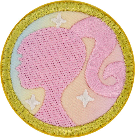 Malibu Barbie™ Sparkle Silhouette Patch | Stoney Clover Lane