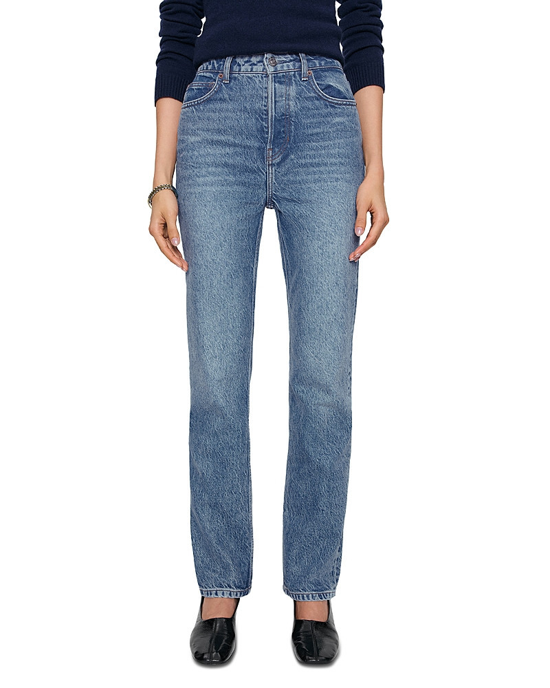 Reformation Cynthia High Rise Straight Long Jeans in Colorado | Bloomingdale's (US)