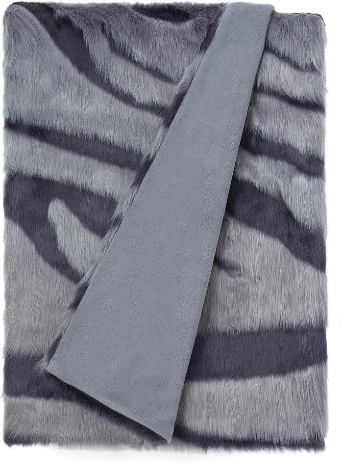 Shayla Faux Fur Throw Blanket | Nordstrom Rack