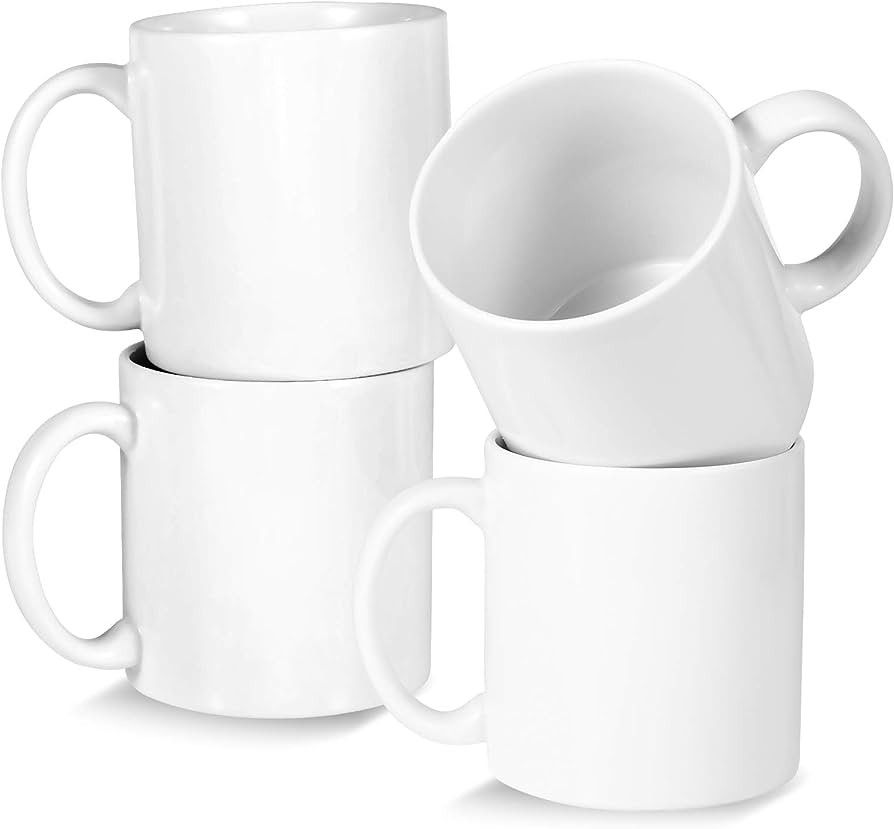 Bycnzb 22oz White Large Ceramic Mugs Amazon Kitchen Finds Amazon Essentials Amazon Finds | Amazon (US)