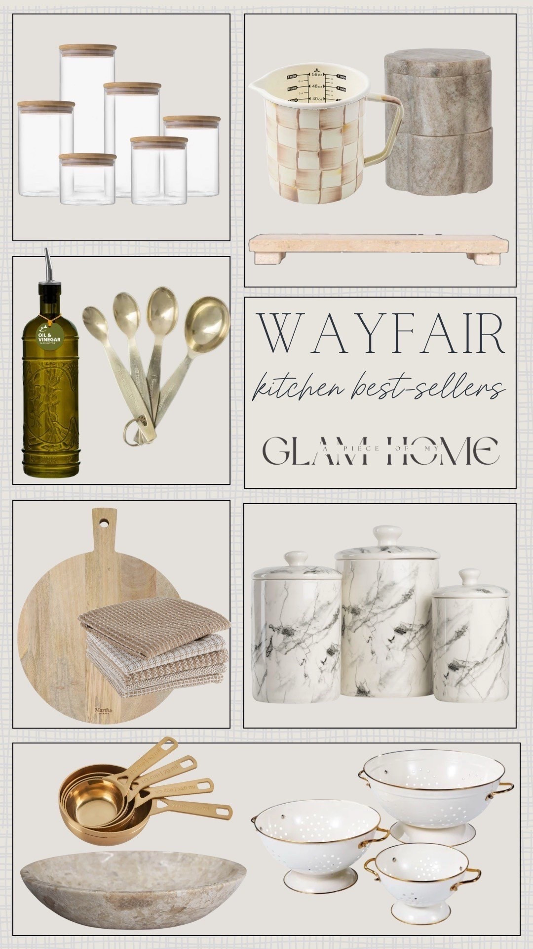 Wayfair aesthetic kitchen fondant 

Best-sellers, oil dispenser, gold accents, rags, tray



#liketkit #LTKU #LTKHome #LTKSeasonal
@shop.ltk
https://liketk.it/5PRCT