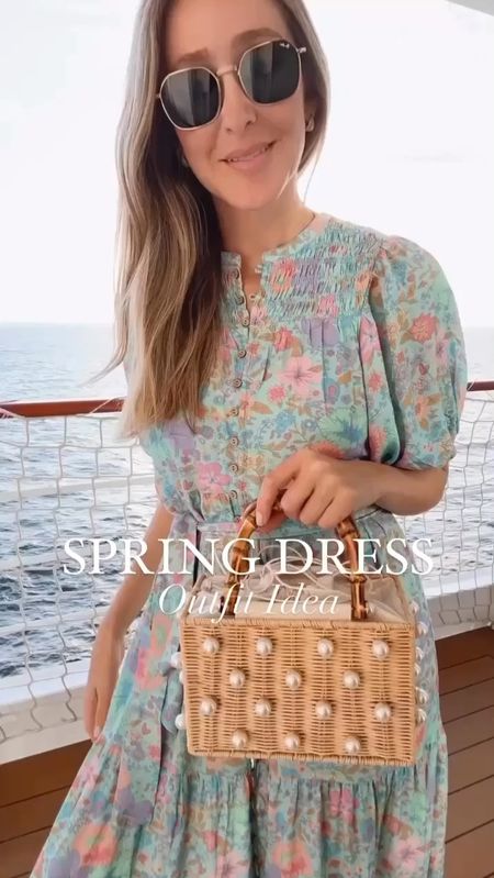 Spring Dress that is Feminine, Flowy, and beautiful. The fabric is very comfortable and the belt helps accentuates the waist. Fits true to size, I am wearing a size small. 



#LTKStyleTip #LTKItBag #LTKOver40