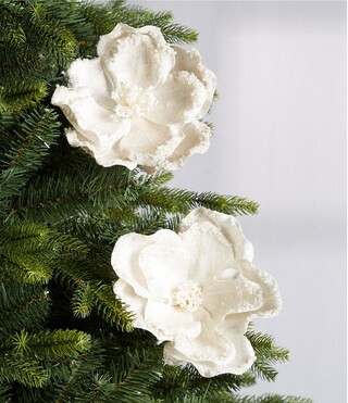 Southern Living x Mrs. Southern Social Merry & Grand Collection Pearl Beaded Poinsettia Clip 2-Pi... | Dillard's