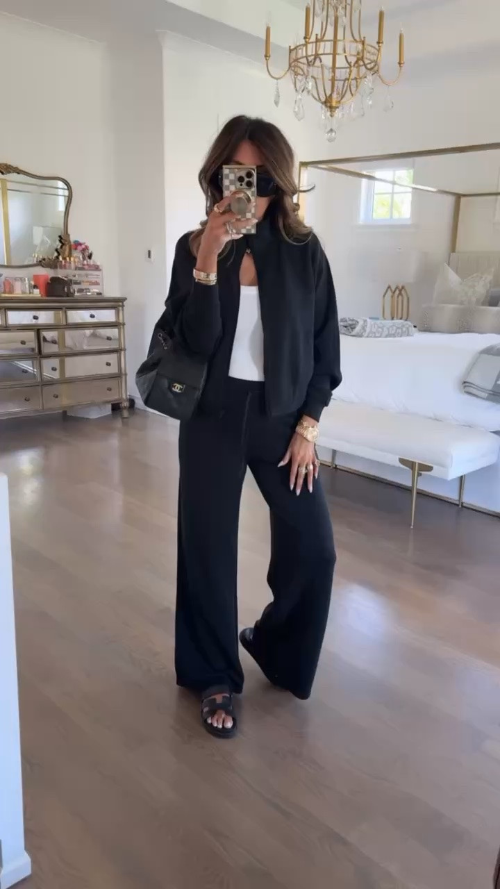 Spanx lookalike and SO soft! Would be perfect for travel!! Wearing a size small in everything! 

Nordstrom Set, Athletic set, Spring outfits, Summer outfits, Spring outfits 2026, Black athletic set, Zella Soft Luxe matching set, Emily Ann Gemma

#LTKmomlife #LTKootd #LTKTravel