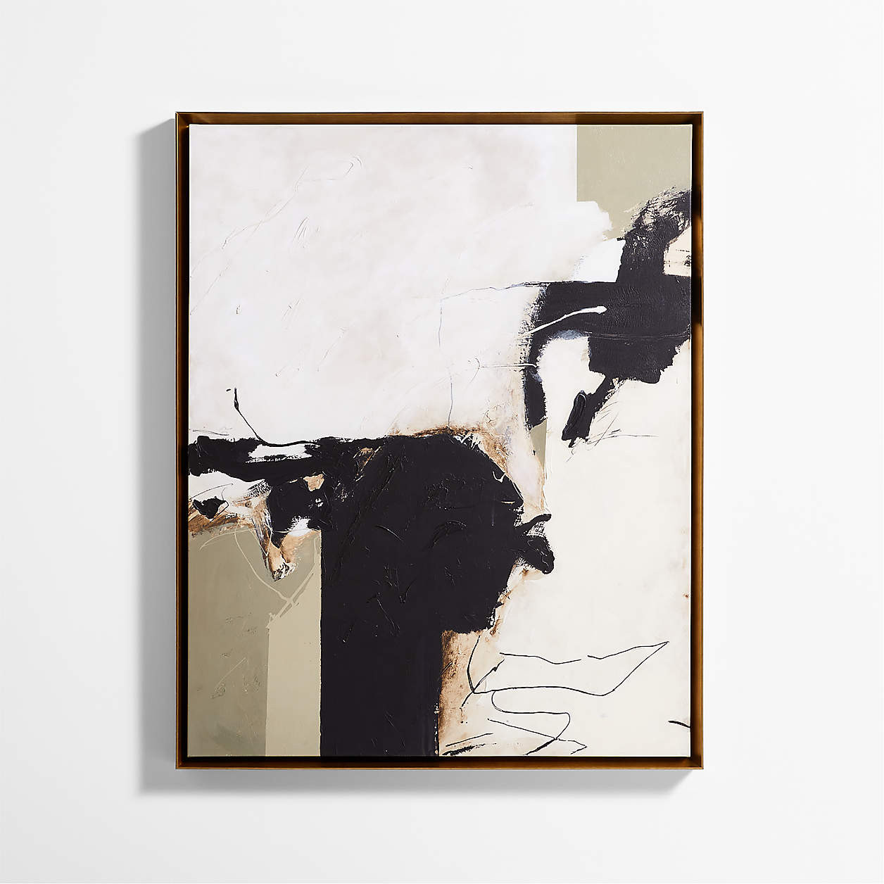 "Full of Hope" by Joe Turner Canvas 40"x50" Framed Wall Art Print + Reviews | Crate & Barrel | Crate & Barrel