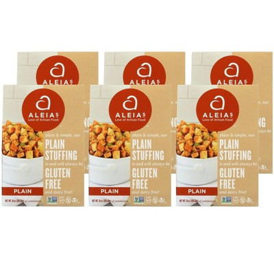 Aleia's Plain Stuffing Mix Gluten Free - Case of 6/10 oz | Target